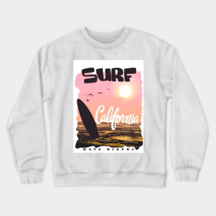 Summer California Beach 2021 Crewneck Sweatshirt